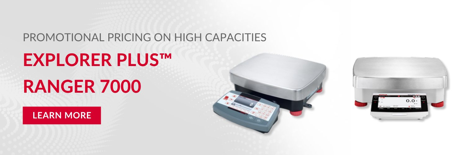 Promotional banner on Explorer plus and Ranger 7000 models.